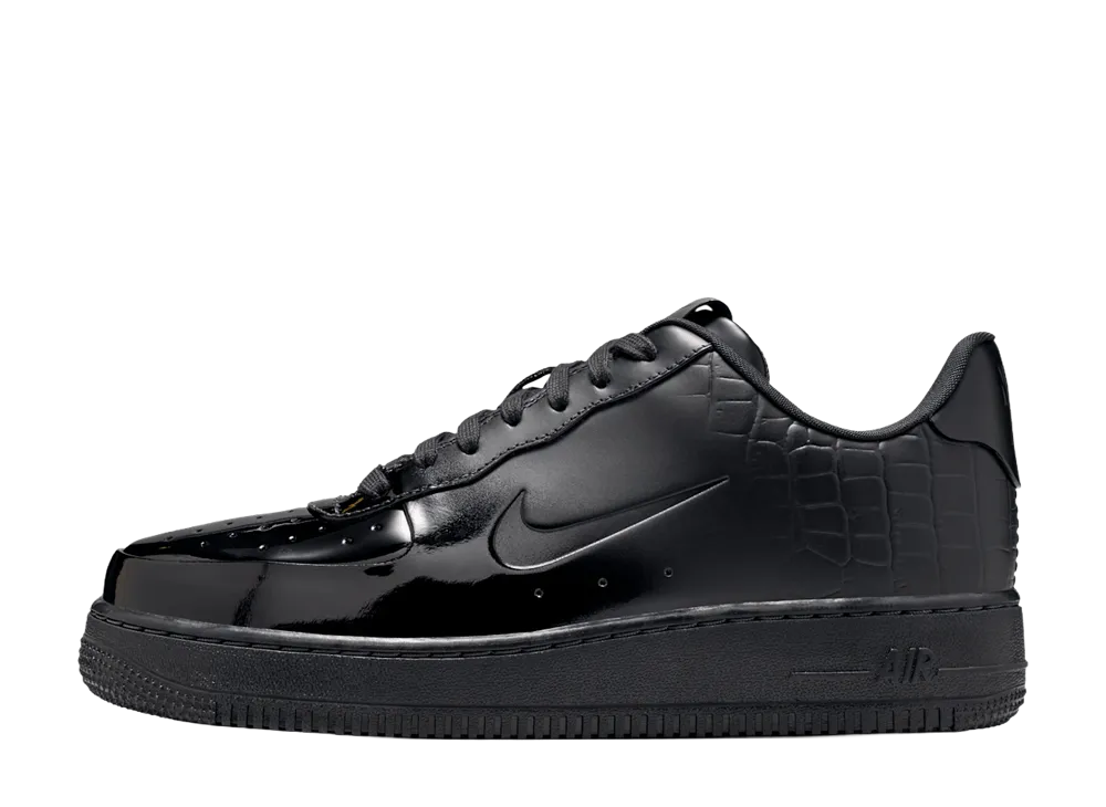 ナイキ ウィメンズ エアフォース1 ロー メイドイン イタリー "ブラック"