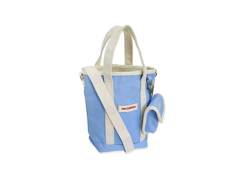 New Balance Essential Canvas Tote Crossbody Bag "Blue"