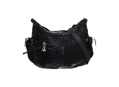 New Balance Glossy Ribbon Hobo Bag V2 "Black"