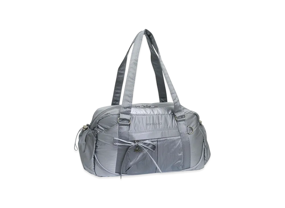 New Balance Glossy Duffel Bag V2 "Silver"