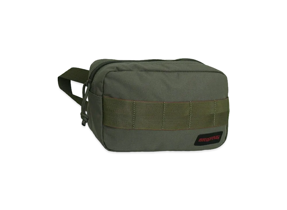 BRIEFING QL One Zip Pouch "Green"