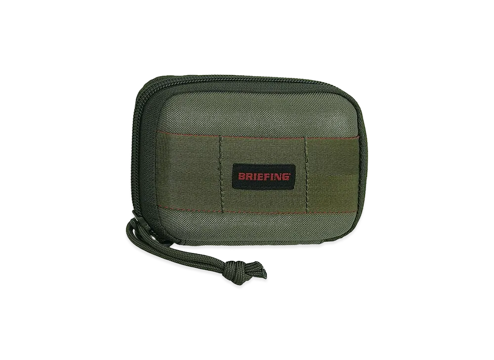 BRIEFING Card Case / Coin Case "Khaki"