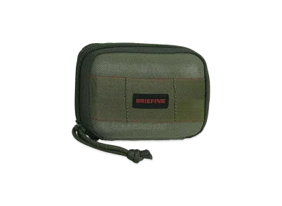 BRIEFING Card Case / Coin Case "Khaki"