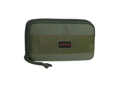 BRIEFING QL Round Wallet L "Khaki"