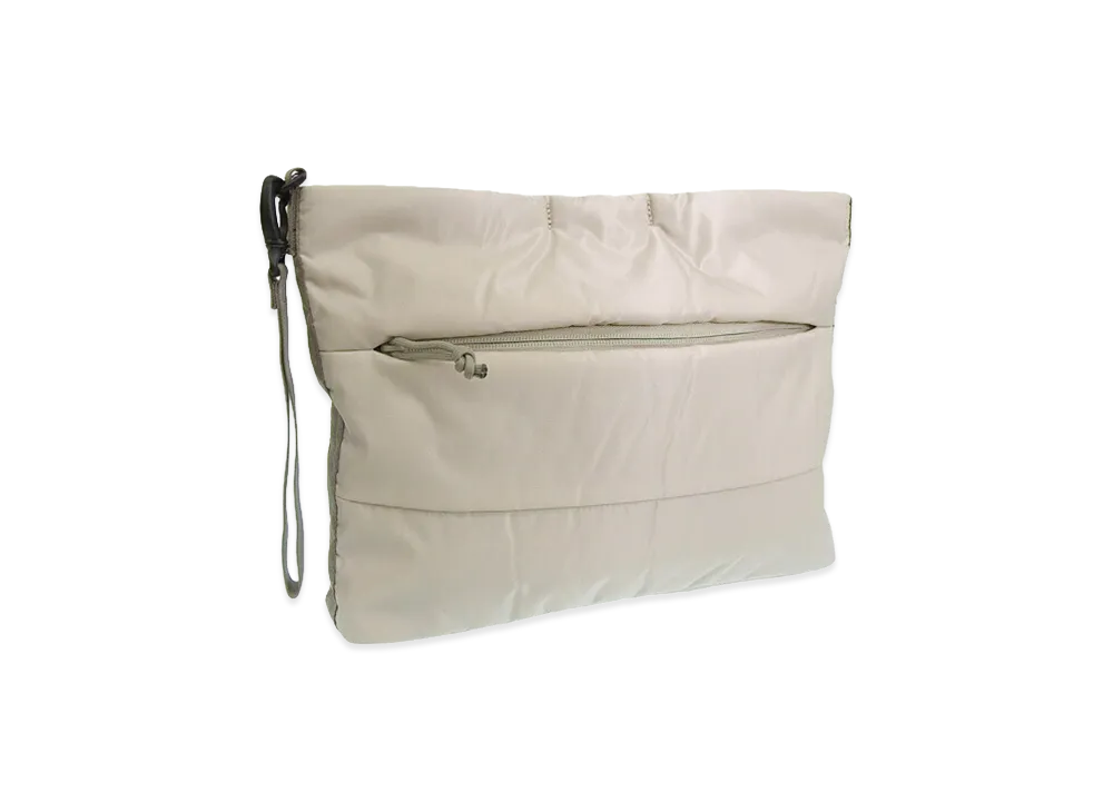 BRIEFING Crosscut Clutch Bag "Gray"