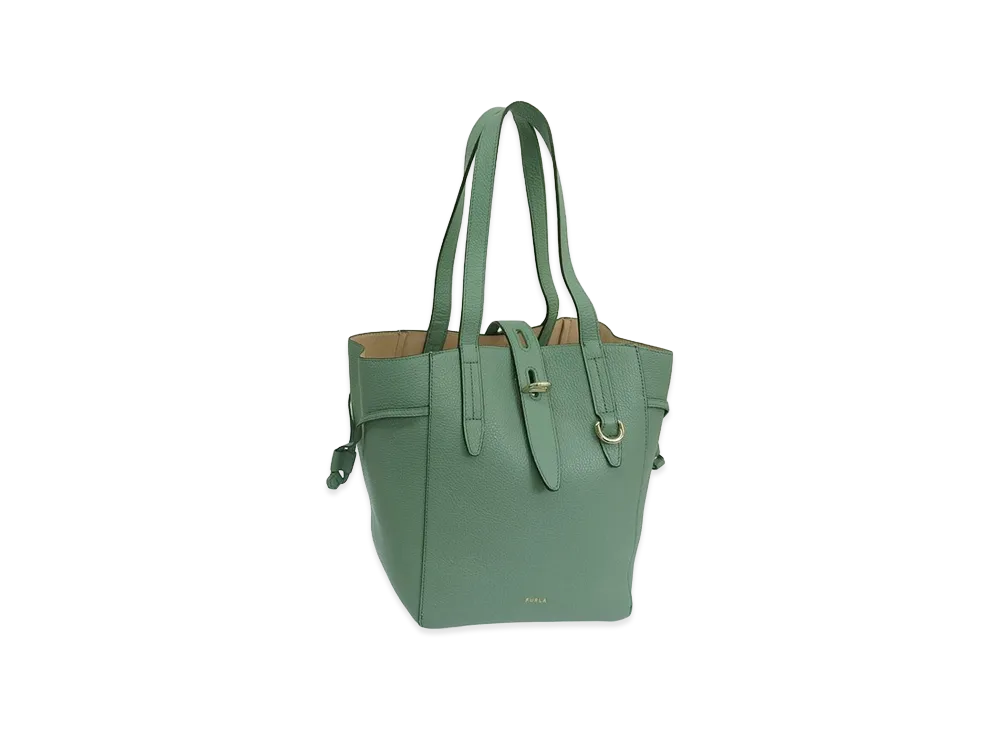 FURLA Net Tote M Bag "Green"