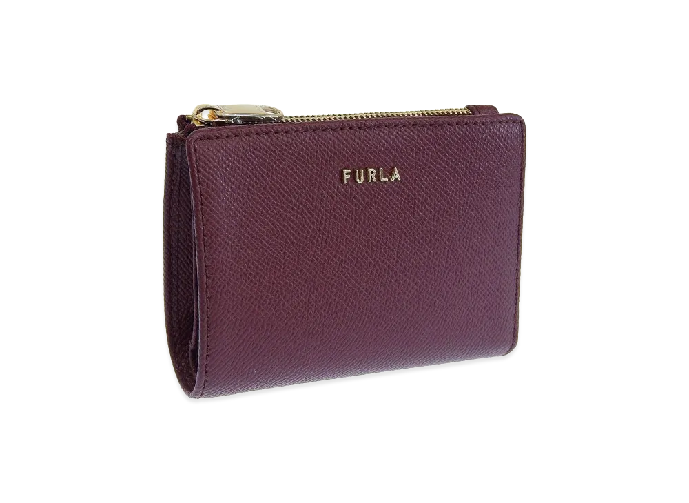 FURLA Classic S Bi-Fold W Zip Vitello Andromeda "Red"