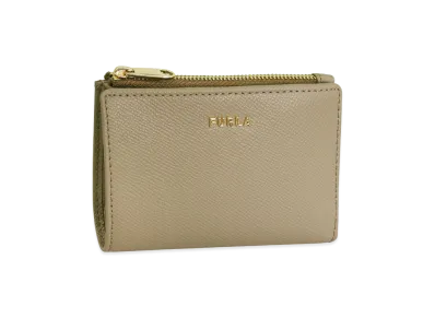 FURLA Classic S Bi-Fold W/Zip "Brown"