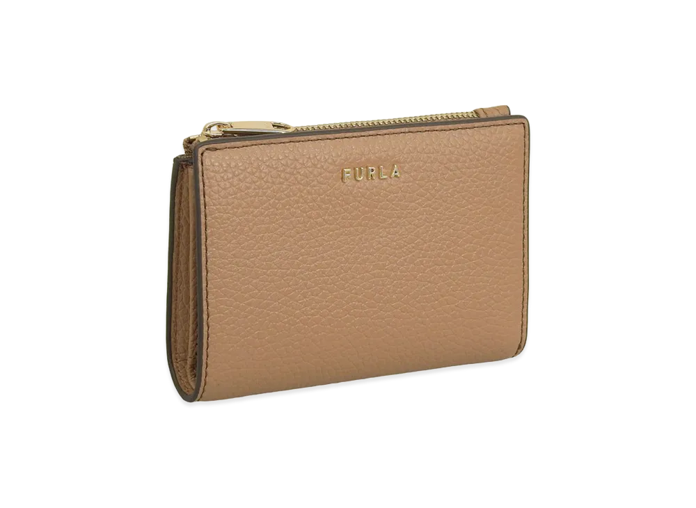 FURLA Ritzy S Bi Fold W/Zip "Brown"