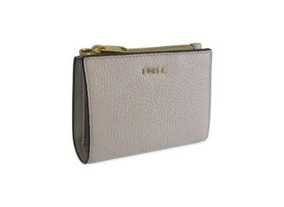 FURLA Ritzy S Bi Fold W/Zip "Beige"