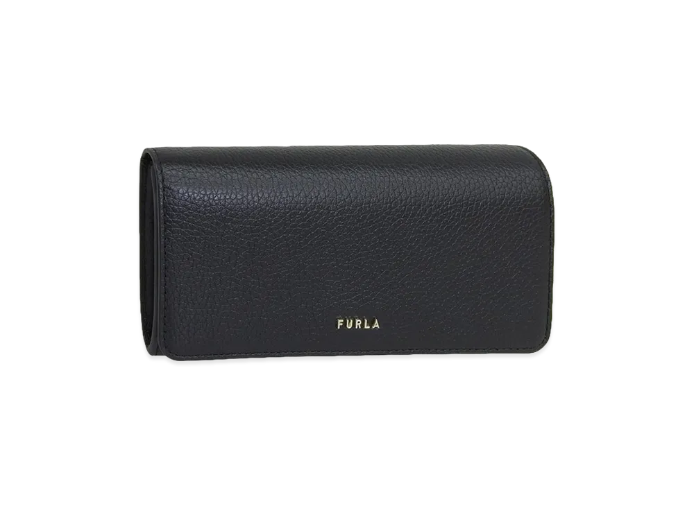 FURLA Ritzy Continental Wallet Slim "Black"