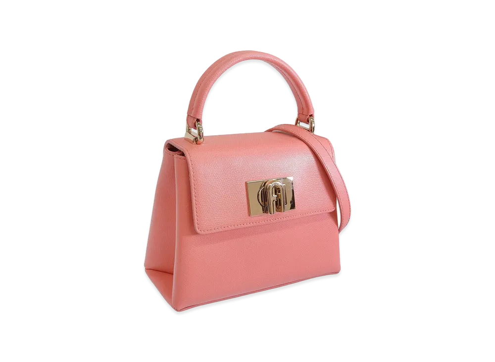 FURLA 1927-Mini Top Handle Bag "Orange"