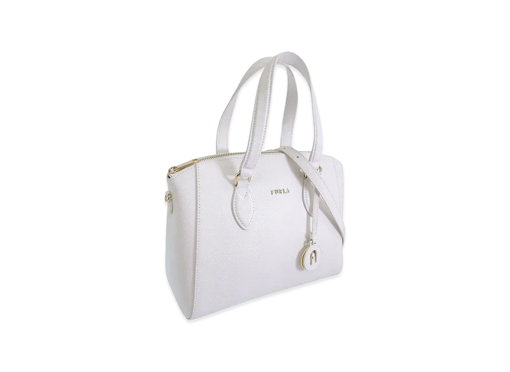 FURLA Minerva-Satchel S Bag "White"