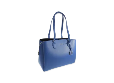 FURLA Minerva L Tote Bag "Blue"