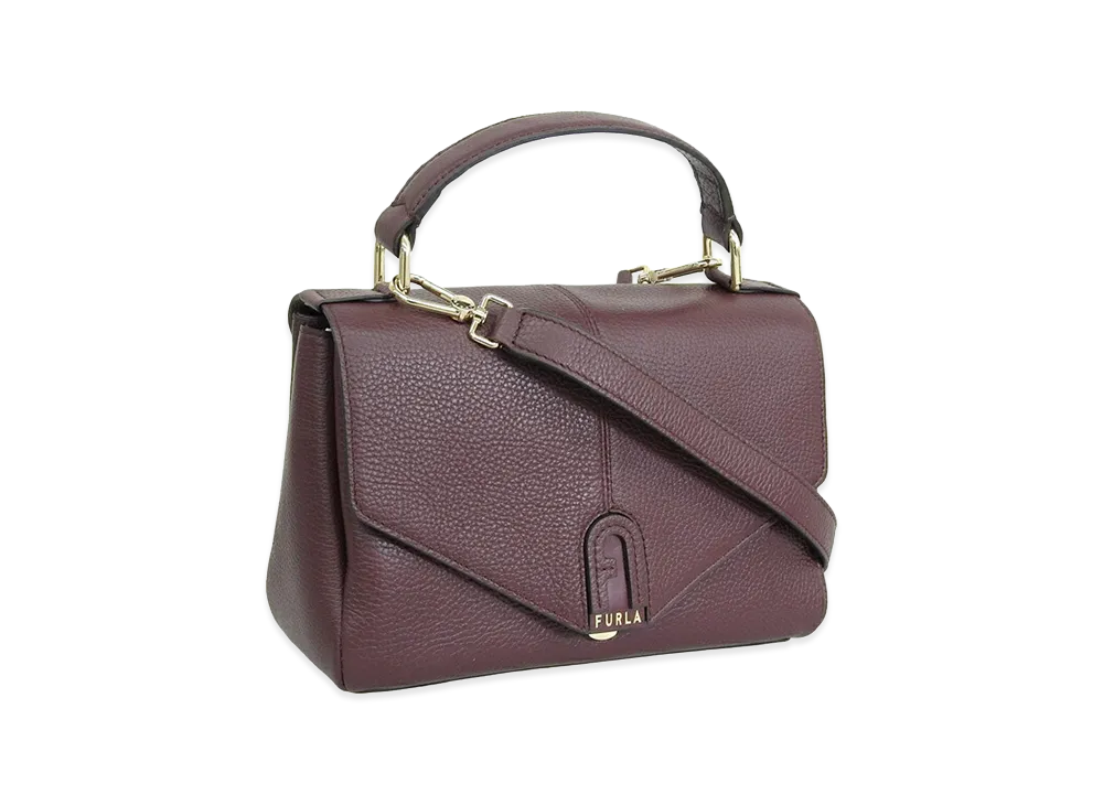 FURLA Dafne Top Handle S Bag "Red"