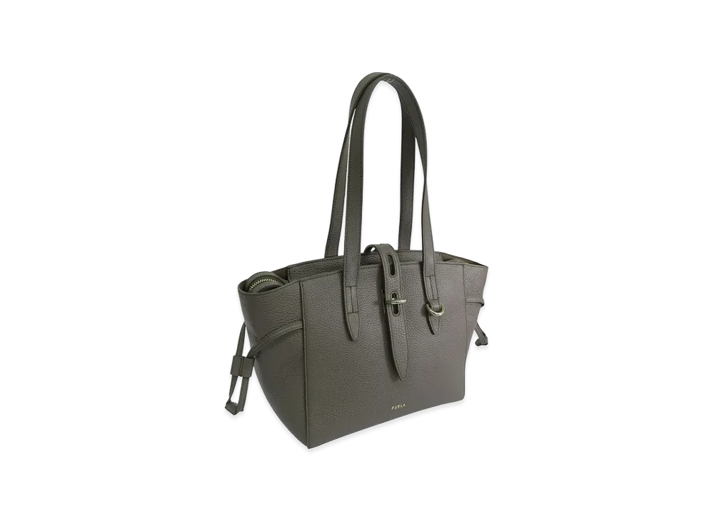 FURLA Net Tote S Bag "Gray"