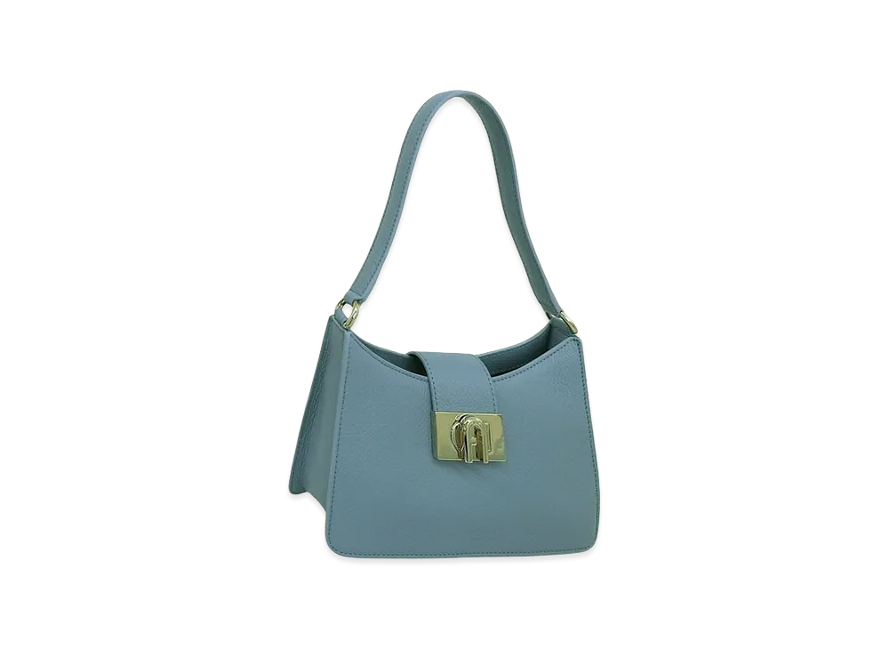 FURLA 1927 S Shoulder Bag Soft "Blue"
