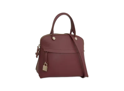 FURLA Classic-M Dome Bag "Red"