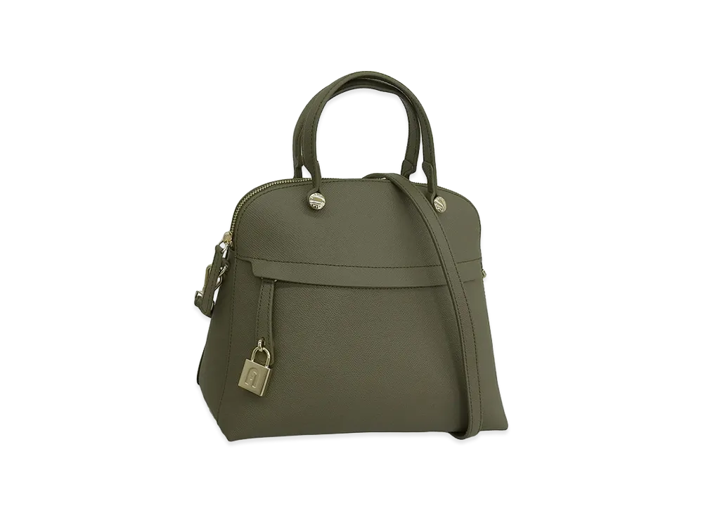 FURLA Classic-M Dome Bag "Green"