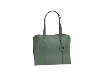 FURLA Vittoria New L Tote Bag "Khaki"
