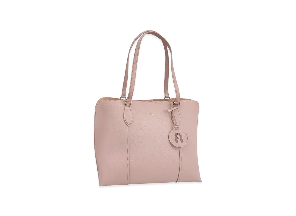FURLA Vittoria New L Tote Bag "Pink"