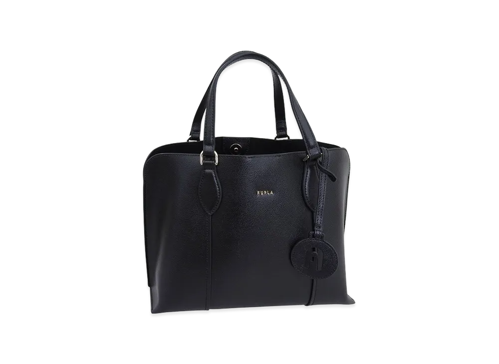 FURLA Vittoria New-M Tote Bag "Black"