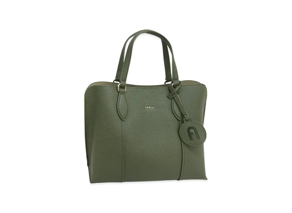 FURLA Vittoria New M Tote Bag "Khaki"