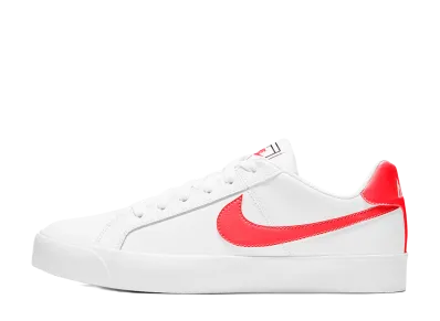Nike Women's Court Royale AC "White/Gum Light Brown/Flash Crimson"