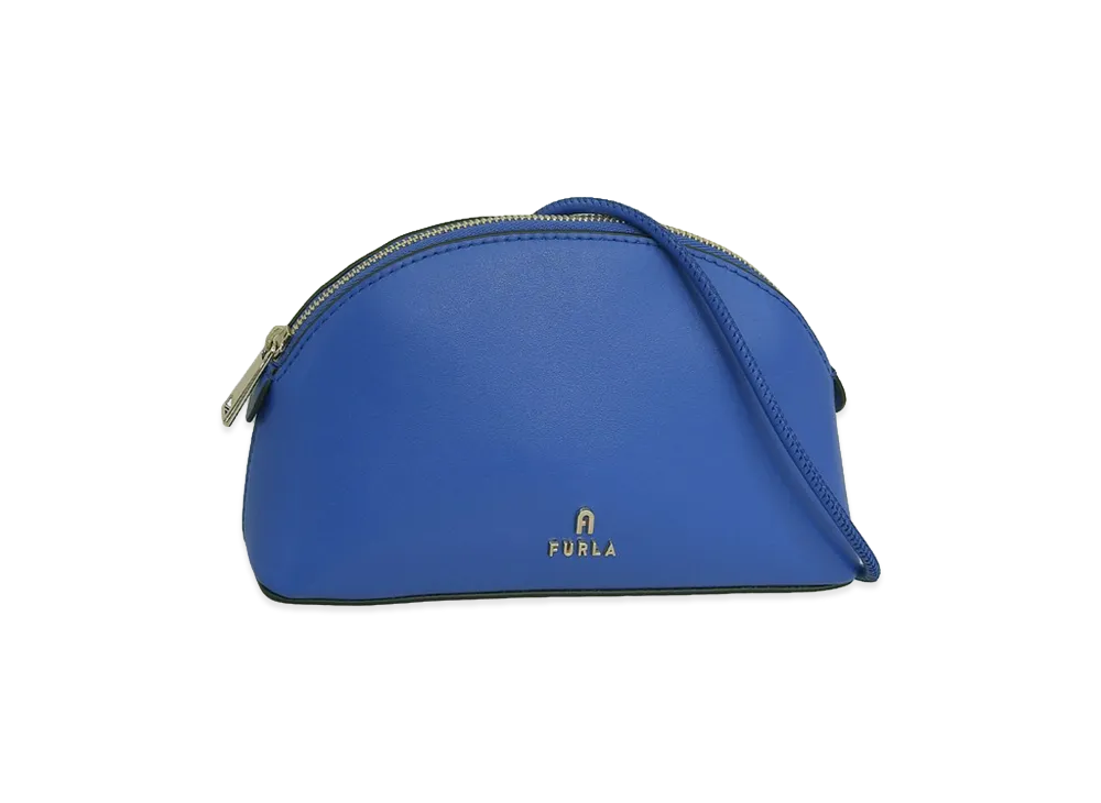 FURLA Camelia Mini Crossbody Pouch "Blue"