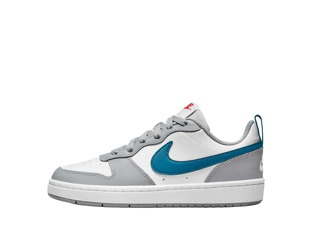 Nike GS Court Borough Low 2 "White/Light Smoke Grey"