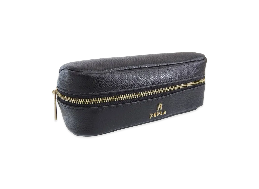 FURLA Furla Camelia S Jewelry Case "Black"