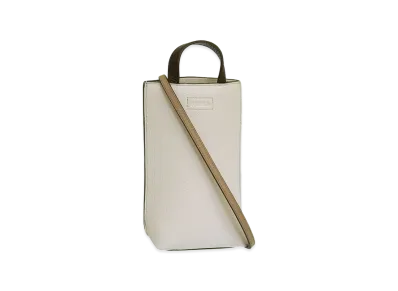FURLA Camelia Vertical Crossbody "White"