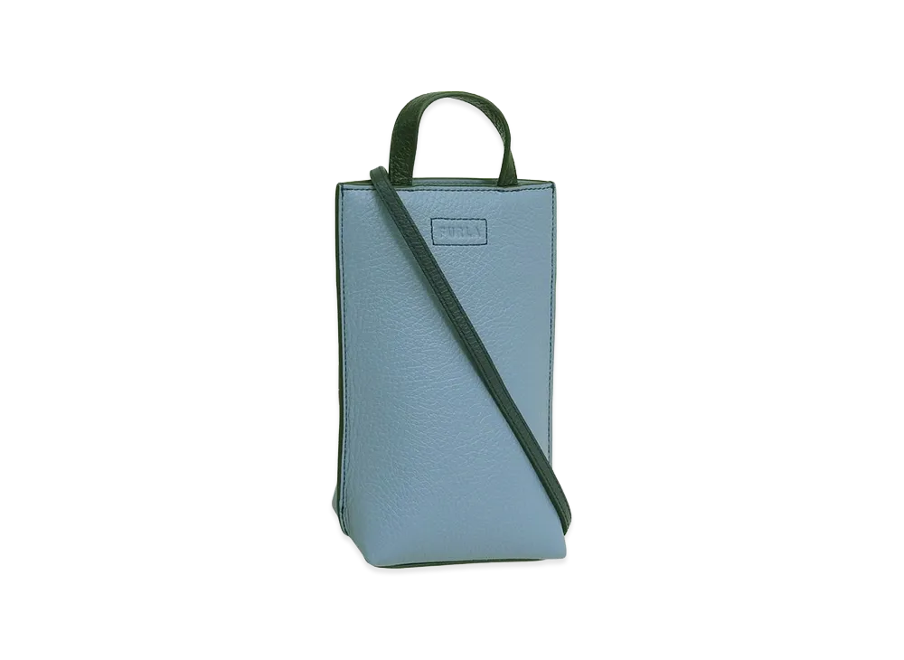 FURLA Camelia Vertical Crossbody "Blue"
