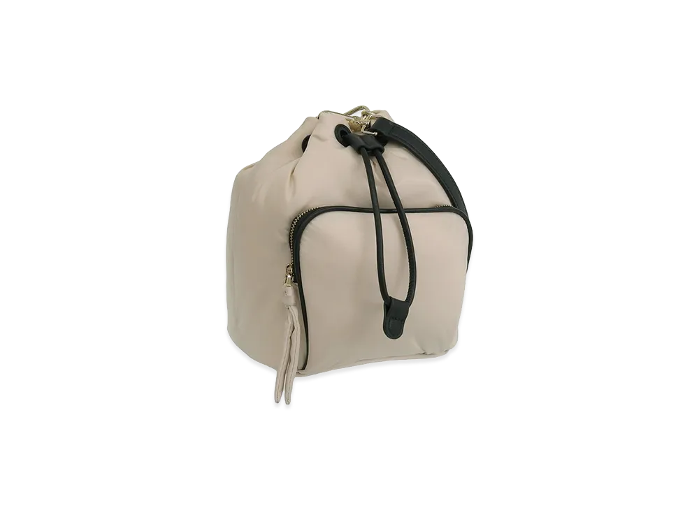 FURLA Gaia Mini Bucket Bag "Beige"