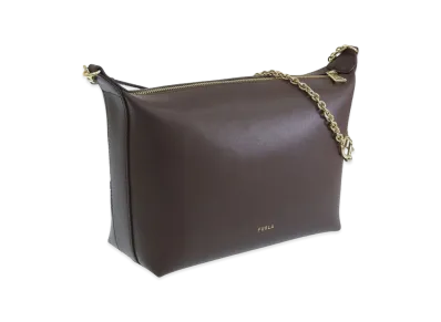 FURLA Furla Nuvola Mini Crossbody Hobo "Brown"