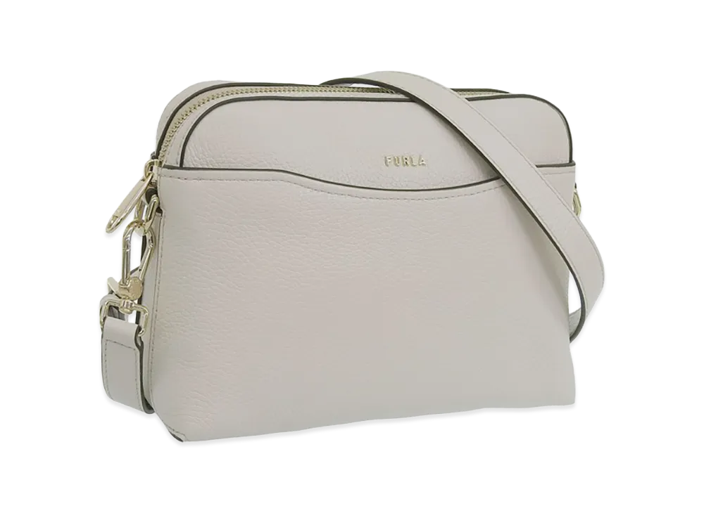 FURLA Gea Crossbody Xl Pouch "White"