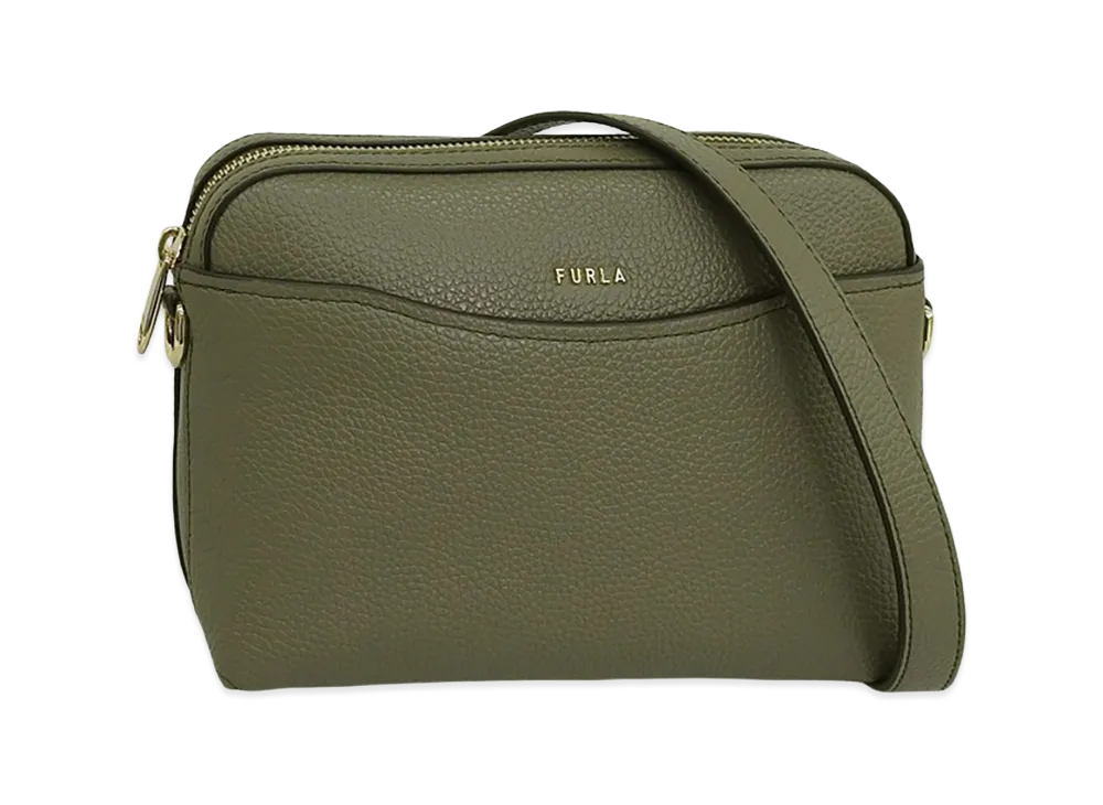 FURLA Gea-Crossbody Xl Pouch "Khaki"