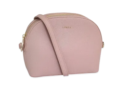 FURLA Classic Xl Crossbody Pouch Vitello Ares "Pink"