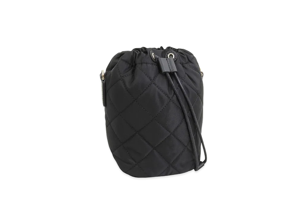 FURLA Vertigine Mini Drawstring Pouch "Black"