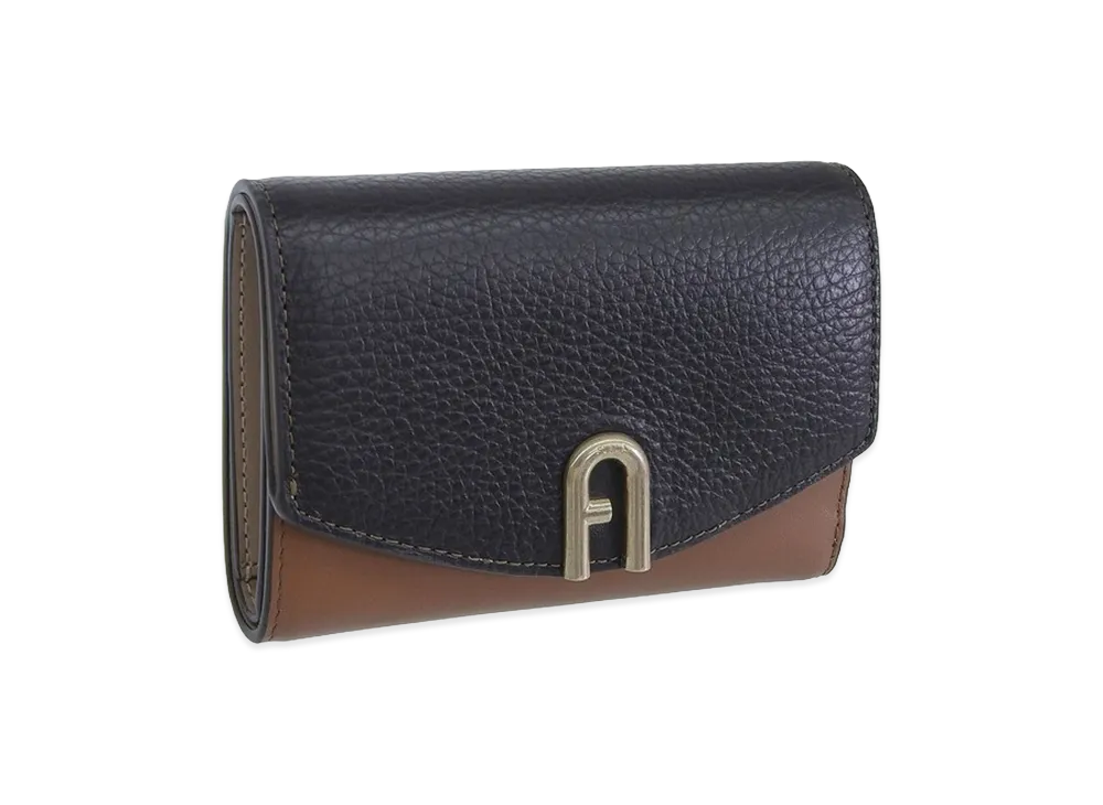 FURLA Primula M Compact Wallet "Black"