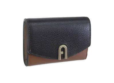 FURLA Primula M Compact Wallet "Black"