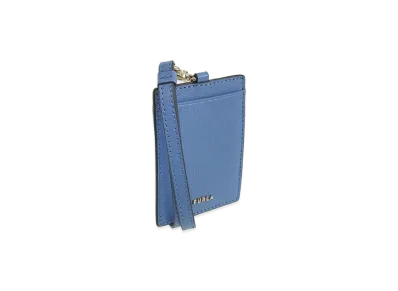 FURLA Linda S Badge Holder "Blue"
