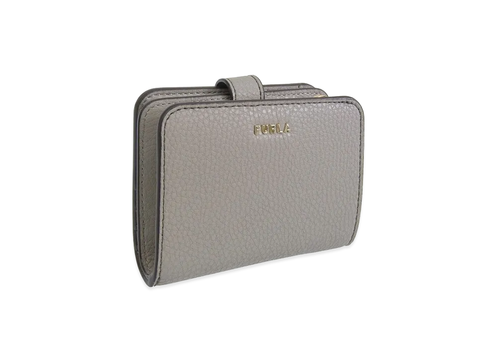 FURLA Ritzy S Compact Wallet "Gray"