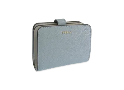 FURLA Ritzy S Compact Wallet "Blue"