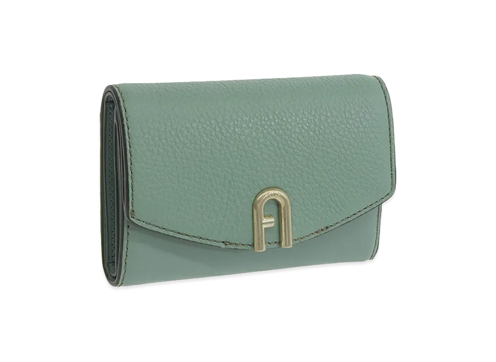 FURLA Primura M Compact Wallet "Green"