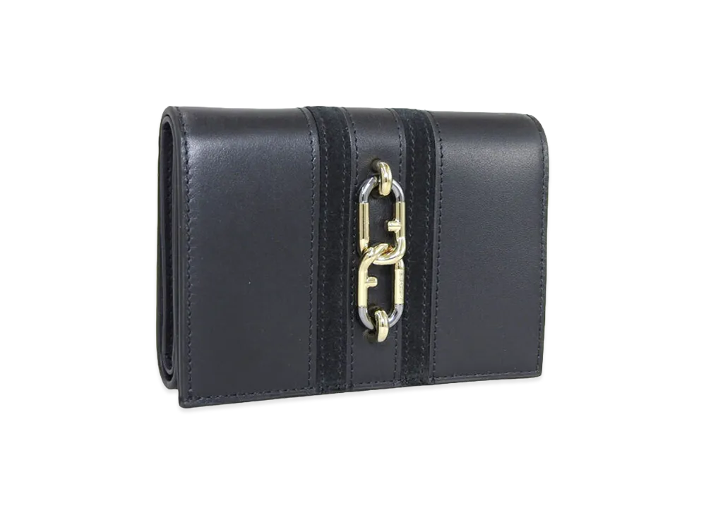 FURLA Sirena M Compact Wallet "Black"