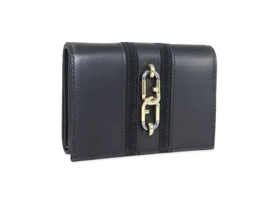 FURLA Sirena M Compact Wallet "Black"