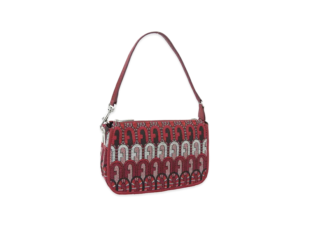 FURLA Moon Mini Shoulder Bag "Red"