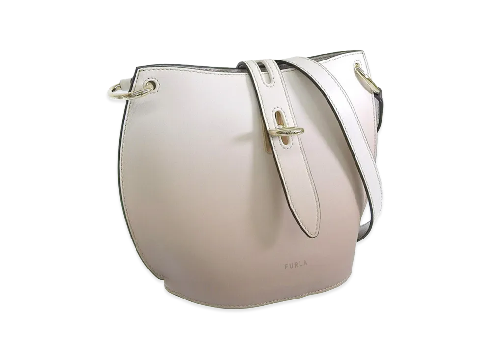 FURLA Unica Furla Mini Crossbody "White"