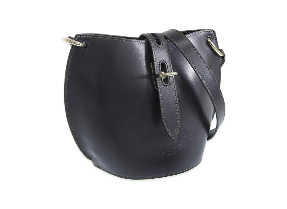 FURLA Unica Furla Mini Crossbody "Black"